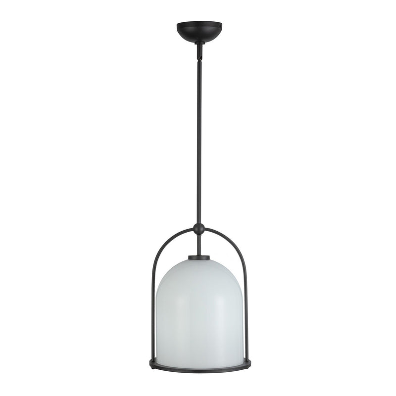 One Light Pendant<br /><span style="color:#4AB0CE;">Entrega: 4-10 dias en USA</span><br /><span style="color:#4AB0CE;font-size:60%;">PREGUNTE POR ENTREGA EN PANAMA</span><br />Collection: Dahlia<br />Finish: Black