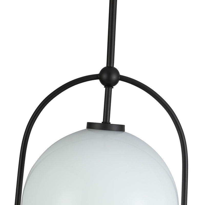 Artcraft Canada - AC10650BK - One Light Pendant - Dahlia - Black