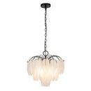 Four Light Pendant<br /><span style="color:#4AB0CE;">Entrega: 4-10 dias en USA</span><br /><span style="color:#4AB0CE;font-size:60%;">PREGUNTE POR ENTREGA EN PANAMA</span><br />Collection: Alessia<br />Finish: Black