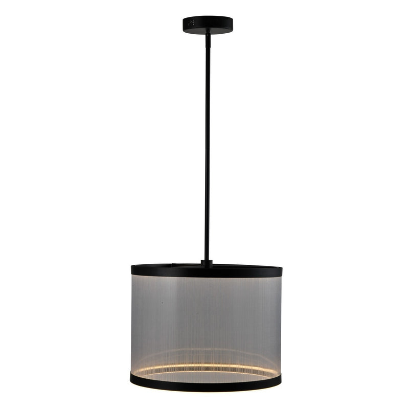 Artcraft Canada - AC11890SL - LED Pendant - Cora - Silver