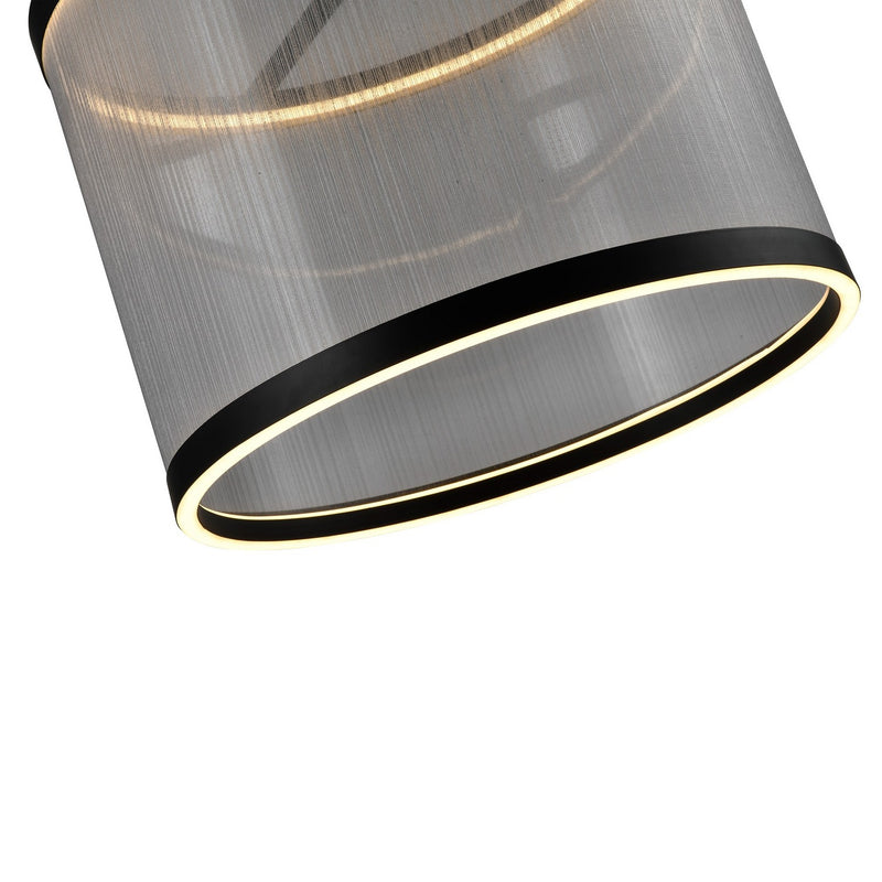 LED Pendant<br /><span style="color:#4AB0CE;">Entrega: 4-10 dias en USA</span><br /><span style="color:#4AB0CE;font-size:60%;">PREGUNTE POR ENTREGA EN PANAMA</span><br />Collection: Cora<br />Finish: Silver