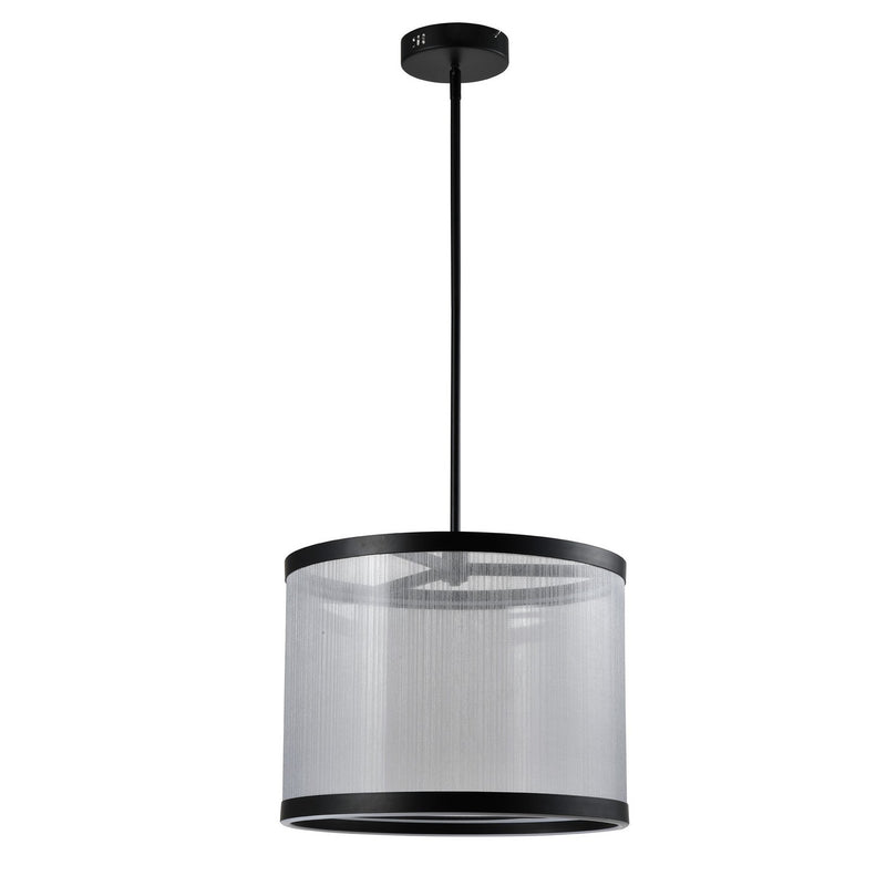 LED Pendant<br /><span style="color:#4AB0CE;">Entrega: 4-10 dias en USA</span><br /><span style="color:#4AB0CE;font-size:60%;">PREGUNTE POR ENTREGA EN PANAMA</span><br />Collection: Cora<br />Finish: Silver