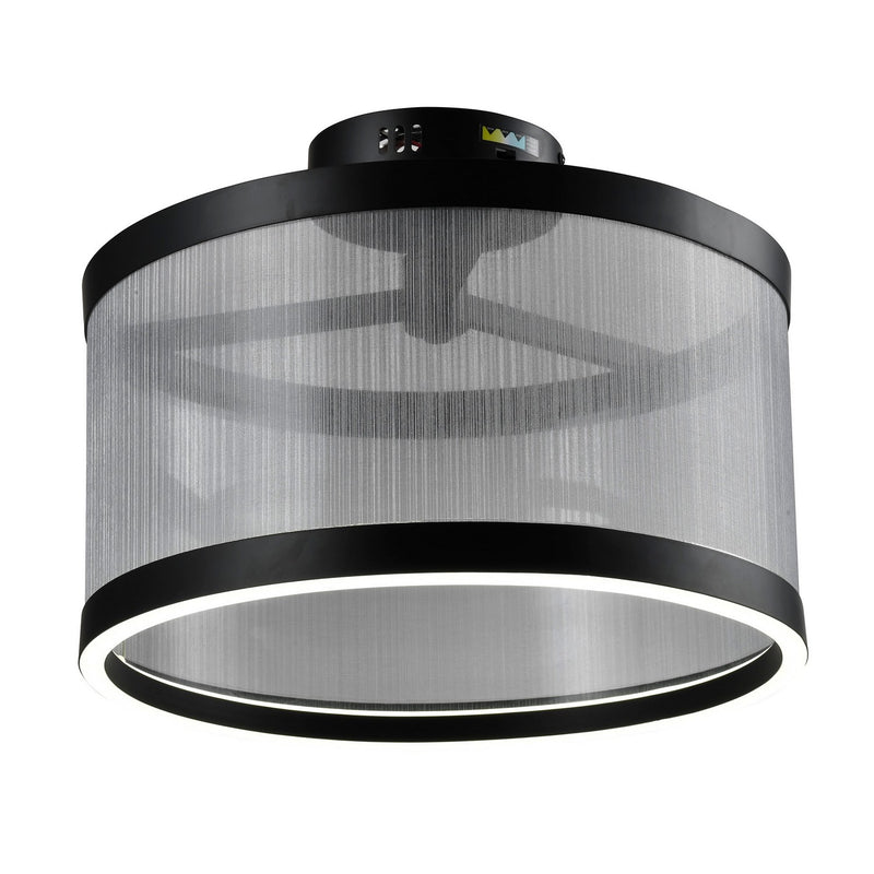 Artcraft Canada - AC11893SL - LED Semi Flush Mount - Cora - Silver