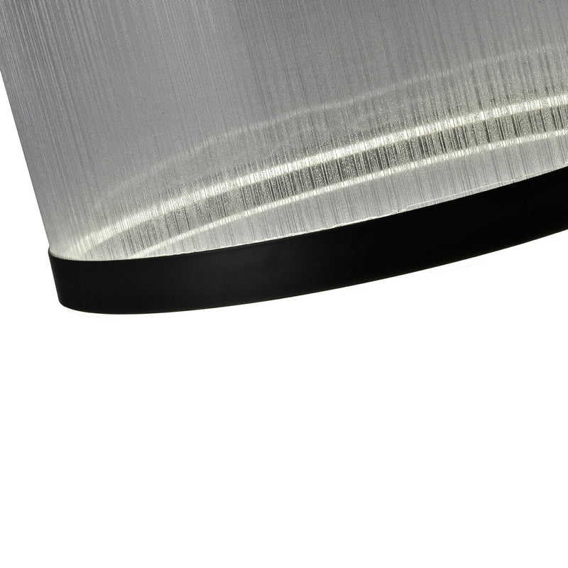 LED Semi Flush Mount<br /><span style="color:#4AB0CE;">Entrega: 4-10 dias en USA</span><br /><span style="color:#4AB0CE;font-size:60%;">PREGUNTE POR ENTREGA EN PANAMA</span><br />Collection: Cora<br />Finish: Silver