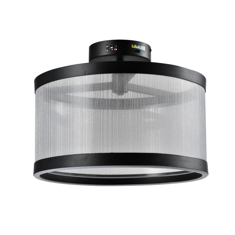 LED Semi Flush Mount<br /><span style="color:#4AB0CE;">Entrega: 4-10 dias en USA</span><br /><span style="color:#4AB0CE;font-size:60%;">PREGUNTE POR ENTREGA EN PANAMA</span><br />Collection: Cora<br />Finish: Silver
