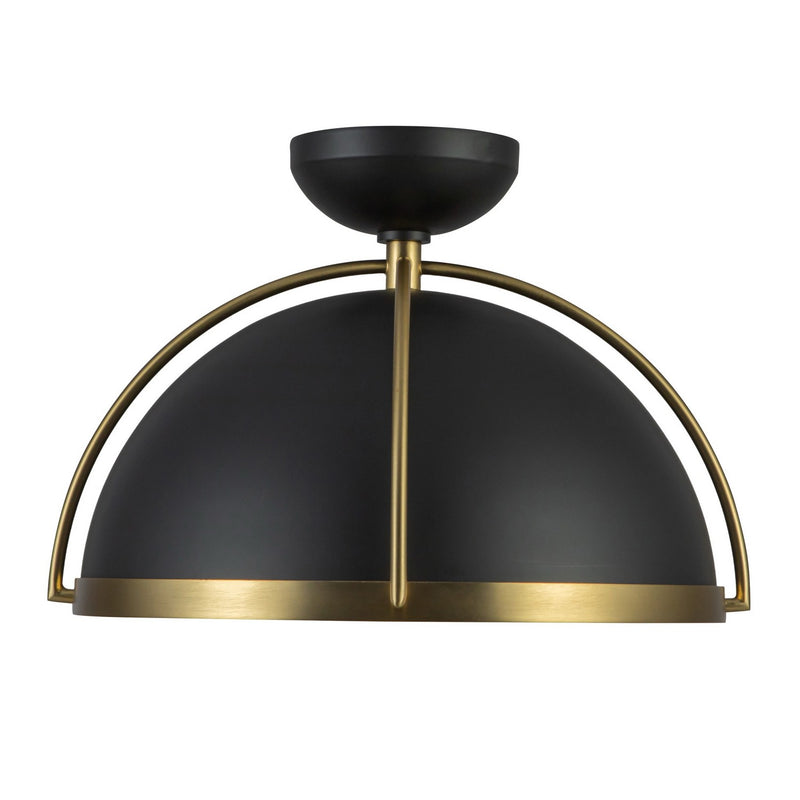 One Light Pendant<br /><span style="color:#4AB0CE;">Entrega: 4-10 dias en USA</span><br /><span style="color:#4AB0CE;font-size:60%;">PREGUNTE POR ENTREGA EN PANAMA</span><br />Collection: Dahlia<br />Finish: Black, Brushed Brass