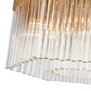 Artcraft Canada - AC12063BR - Seven Light Chandelier - Emma - Brushed Brass