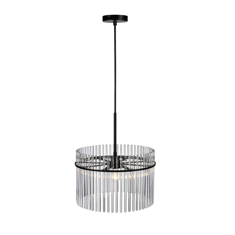 One Light Semi Flush Mount<br /><span style="color:#4AB0CE;">Entrega: 4-10 dias en USA</span><br /><span style="color:#4AB0CE;font-size:60%;">PREGUNTE POR ENTREGA EN PANAMA</span><br />Collection: Ava<br />Finish: Black
