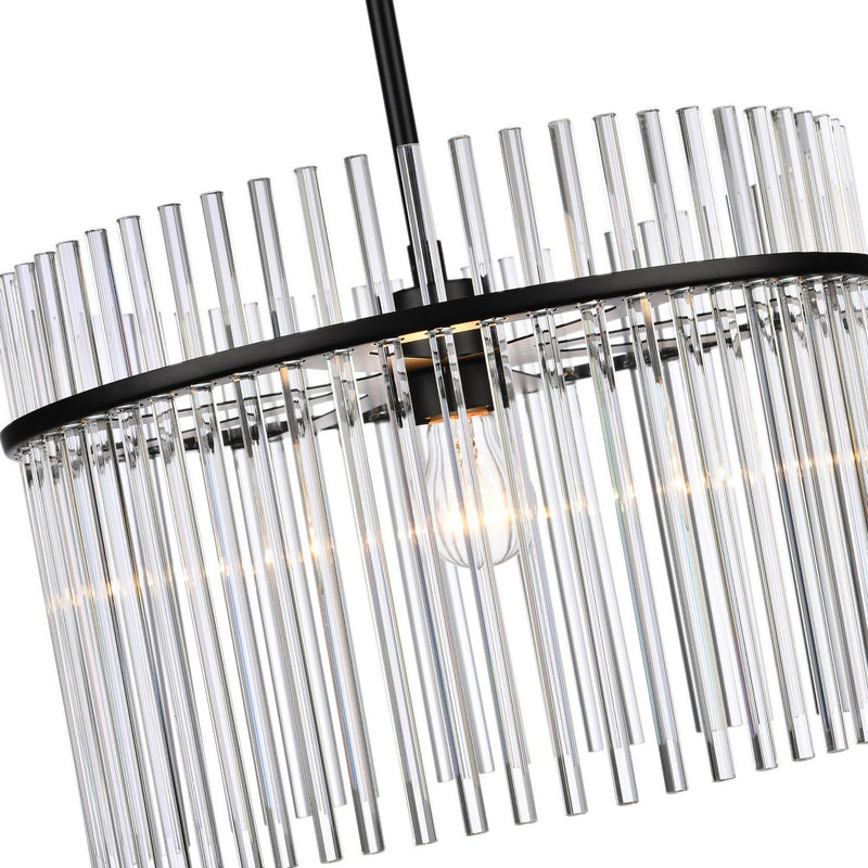 One Light Semi Flush Mount<br /><span style="color:#4AB0CE;">Entrega: 4-10 dias en USA</span><br /><span style="color:#4AB0CE;font-size:60%;">PREGUNTE POR ENTREGA EN PANAMA</span><br />Collection: Ava<br />Finish: Black
