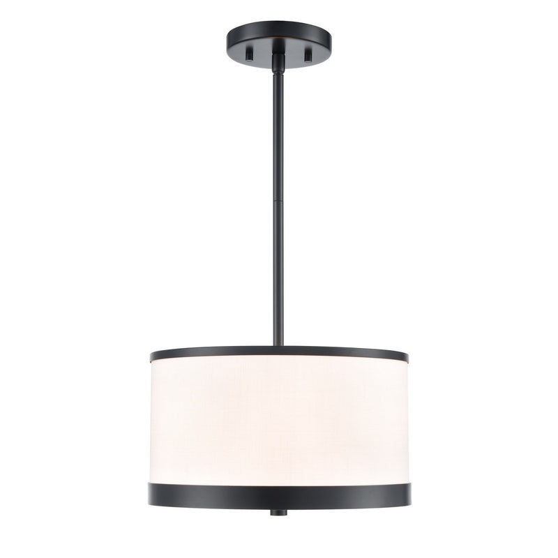 Three Light Pendant<br /><span style="color:#4AB0CE;">Entrega: 4-10 dias en USA</span><br /><span style="color:#4AB0CE;font-size:60%;">PREGUNTE POR ENTREGA EN PANAMA</span><br />Collection: High Street<br />Finish: Black