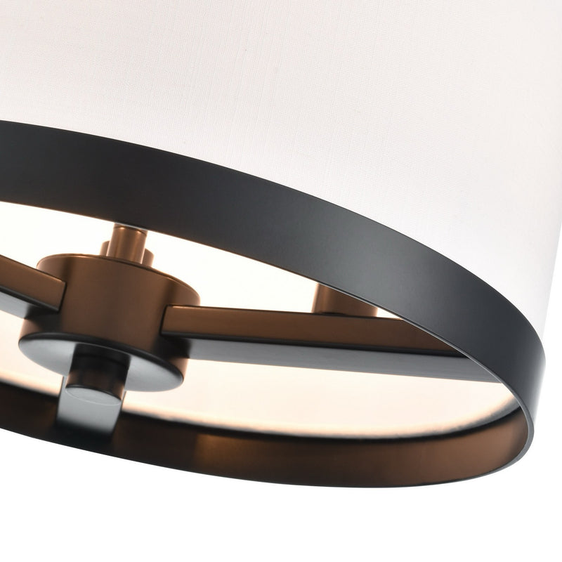 Three Light Pendant<br /><span style="color:#4AB0CE;">Entrega: 4-10 dias en USA</span><br /><span style="color:#4AB0CE;font-size:60%;">PREGUNTE POR ENTREGA EN PANAMA</span><br />Collection: High Street<br />Finish: Black