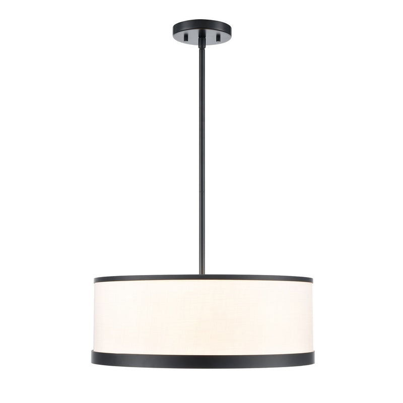Four Light Chandelier<br /><span style="color:#4AB0CE;">Entrega: 4-10 dias en USA</span><br /><span style="color:#4AB0CE;font-size:60%;">PREGUNTE POR ENTREGA EN PANAMA</span><br />Collection: High Street<br />Finish: Black