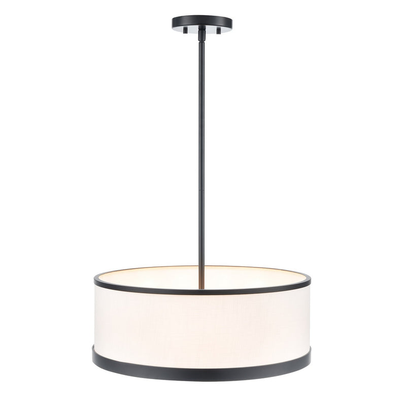 Four Light Chandelier<br /><span style="color:#4AB0CE;">Entrega: 4-10 dias en USA</span><br /><span style="color:#4AB0CE;font-size:60%;">PREGUNTE POR ENTREGA EN PANAMA</span><br />Collection: High Street<br />Finish: Black