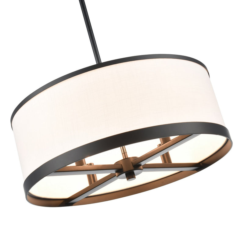 Four Light Chandelier<br /><span style="color:#4AB0CE;">Entrega: 4-10 dias en USA</span><br /><span style="color:#4AB0CE;font-size:60%;">PREGUNTE POR ENTREGA EN PANAMA</span><br />Collection: High Street<br />Finish: Black