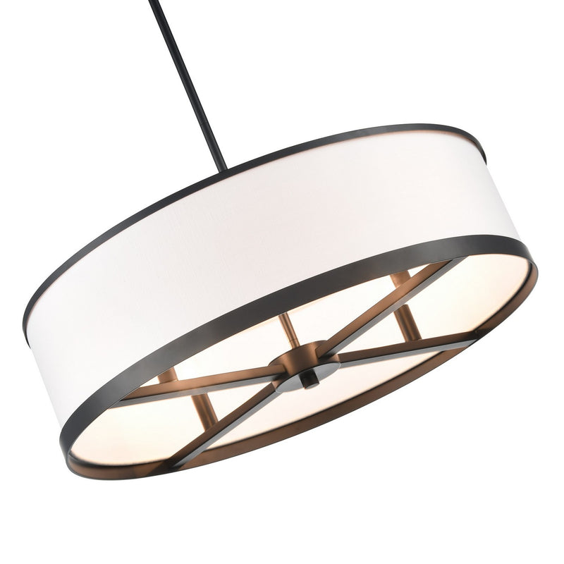 Four Light Chandelier<br /><span style="color:#4AB0CE;">Entrega: 4-10 dias en USA</span><br /><span style="color:#4AB0CE;font-size:60%;">PREGUNTE POR ENTREGA EN PANAMA</span><br />Collection: High Street<br />Finish: Black
