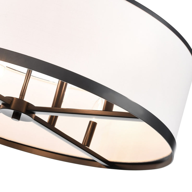 Artcraft Canada - AC12165BK - Eight Light Island Pendant - High Street - Black