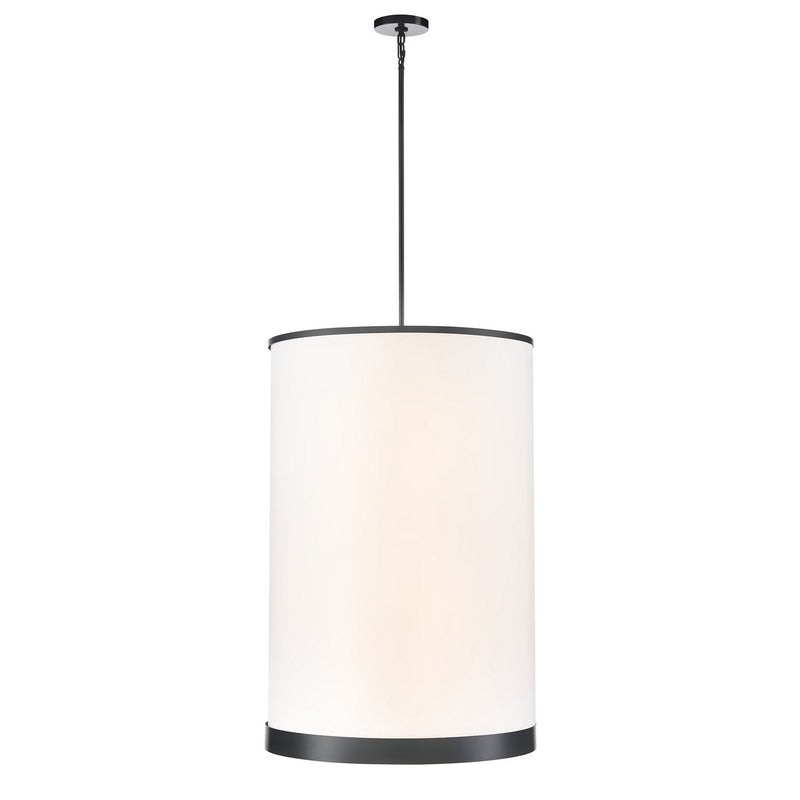 Eight Light Chandelier<br /><span style="color:#4AB0CE;">Entrega: 4-10 dias en USA</span><br /><span style="color:#4AB0CE;font-size:60%;">PREGUNTE POR ENTREGA EN PANAMA</span><br />Collection: High Street<br />Finish: Black