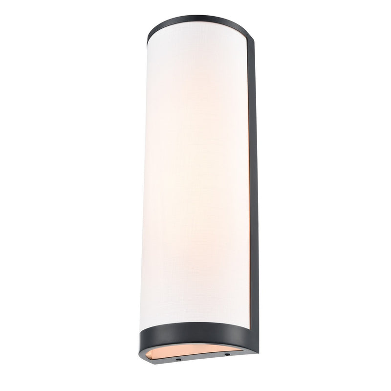 Two Light Wall Sconce<br /><span style="color:#4AB0CE;">Entrega: 4-10 dias en USA</span><br /><span style="color:#4AB0CE;font-size:60%;">PREGUNTE POR ENTREGA EN PANAMA</span><br />Collection: High Street<br />Finish: Black