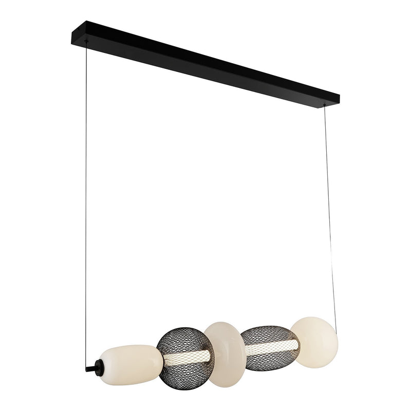 LED Island Pendant<br /><span style="color:#4AB0CE;">Entrega: 4-10 dias en USA</span><br /><span style="color:#4AB0CE;font-size:60%;">PREGUNTE POR ENTREGA EN PANAMA</span><br />Collection: Ace<br />Finish: Black