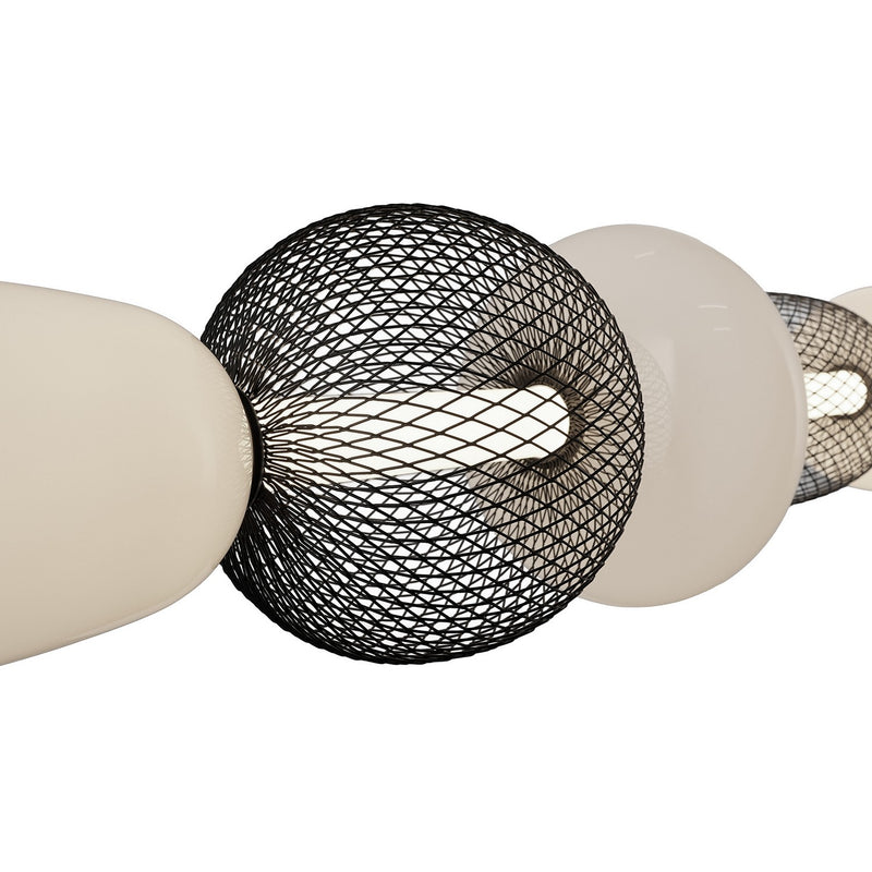 LED Island Pendant<br /><span style="color:#4AB0CE;">Entrega: 4-10 dias en USA</span><br /><span style="color:#4AB0CE;font-size:60%;">PREGUNTE POR ENTREGA EN PANAMA</span><br />Collection: Ace<br />Finish: Black