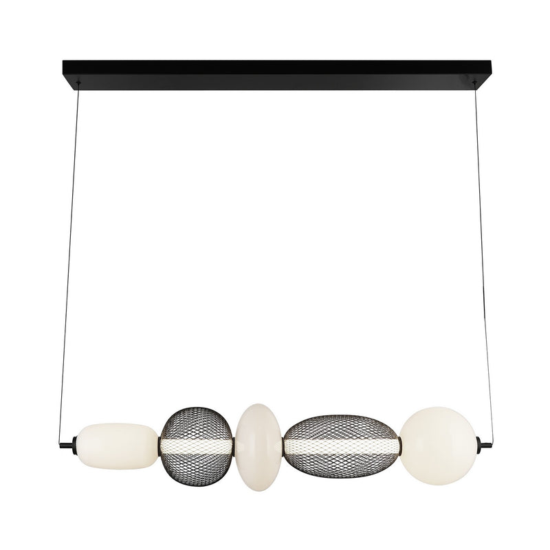 LED Island Pendant<br /><span style="color:#4AB0CE;">Entrega: 4-10 dias en USA</span><br /><span style="color:#4AB0CE;font-size:60%;">PREGUNTE POR ENTREGA EN PANAMA</span><br />Collection: Ace<br />Finish: Black