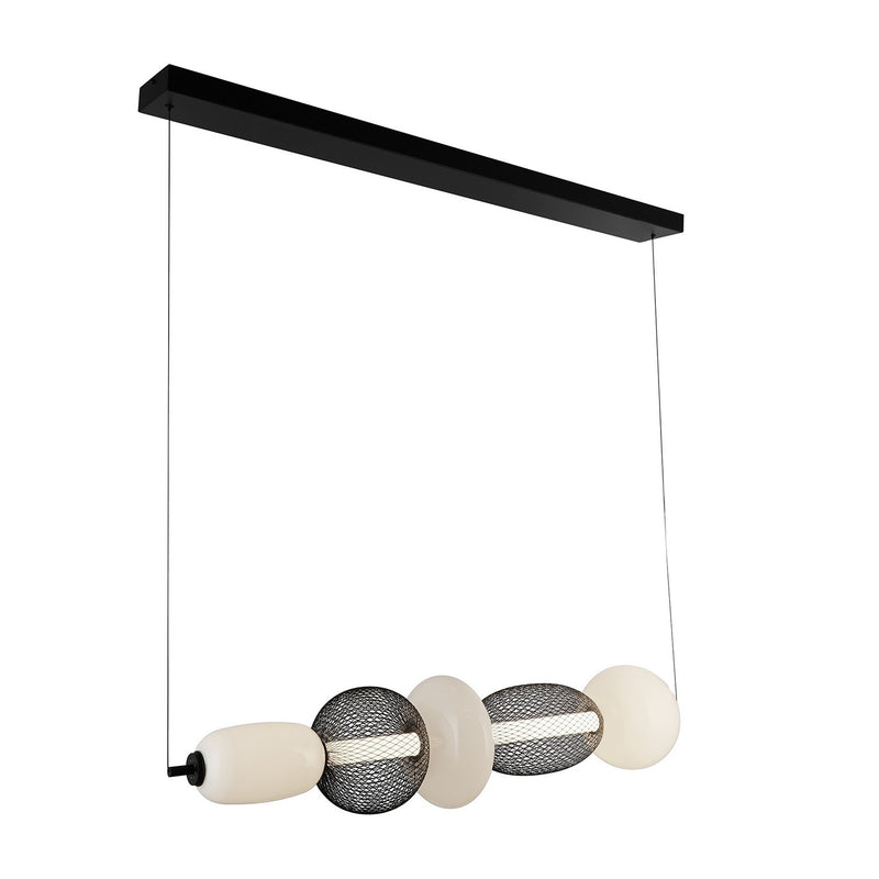 LED Island Pendant<br /><span style="color:#4AB0CE;">Entrega: 4-10 dias en USA</span><br /><span style="color:#4AB0CE;font-size:60%;">PREGUNTE POR ENTREGA EN PANAMA</span><br />Collection: Ace<br />Finish: Black