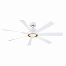 60"Ceiling Fan<br /><span style="color:#4AB0CE;">Entrega: 4-10 dias en USA</span><br /><span style="color:#4AB0CE;font-size:60%;">PREGUNTE POR ENTREGA EN PANAMA</span><br />Collection: Lenzi<br />Finish: Matte White w/Brushed Satin Brass