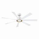 60"Ceiling Fan<br /><span style="color:#4AB0CE;">Entrega: 4-10 dias en USA</span><br /><span style="color:#4AB0CE;font-size:60%;">PREGUNTE POR ENTREGA EN PANAMA</span><br />Collection: Lenzi<br />Finish: Matte White w/Brushed Satin Brass