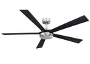 64"Ceiling Fan<br /><span style="color:#4AB0CE;">Entrega: 4-10 dias en USA</span><br /><span style="color:#4AB0CE;font-size:60%;">PREGUNTE POR ENTREGA EN PANAMA</span><br />Collection: TorchAire 64<br />Finish: Brushed Nickel