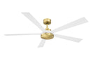64"Ceiling Fan<br /><span style="color:#4AB0CE;">Entrega: 4-10 dias en USA</span><br /><span style="color:#4AB0CE;font-size:60%;">PREGUNTE POR ENTREGA EN PANAMA</span><br />Collection: TorchAire 64<br />Finish: Brushed Satin Brass