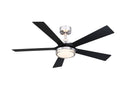 52"Ceiling Fan<br /><span style="color:#4AB0CE;">Entrega: 4-10 dias en USA</span><br /><span style="color:#4AB0CE;font-size:60%;">PREGUNTE POR ENTREGA EN PANAMA</span><br />Collection: TorchAire 52<br />Finish: Brushed Nickel