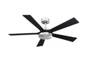 52"Ceiling Fan<br /><span style="color:#4AB0CE;">Entrega: 4-10 dias en USA</span><br /><span style="color:#4AB0CE;font-size:60%;">PREGUNTE POR ENTREGA EN PANAMA</span><br />Collection: TorchAire 52<br />Finish: Brushed Nickel