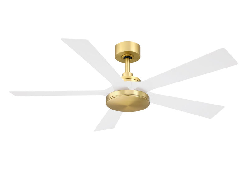 52"Ceiling Fan<br /><span style="color:#4AB0CE;">Entrega: 4-10 dias en USA</span><br /><span style="color:#4AB0CE;font-size:60%;">PREGUNTE POR ENTREGA EN PANAMA</span><br />Collection: TorchAire 52<br />Finish: Brushed Satin Brass