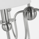 Five Light Chandelier<br /><span style="color:#4AB0CE;">Entrega: 4-10 dias en USA</span><br /><span style="color:#4AB0CE;font-size:60%;">PREGUNTE POR ENTREGA EN PANAMA</span><br />Collection: Elsay<br />Finish: Brushed Nickel