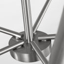 Five Light Chandelier<br /><span style="color:#4AB0CE;">Entrega: 4-10 dias en USA</span><br /><span style="color:#4AB0CE;font-size:60%;">PREGUNTE POR ENTREGA EN PANAMA</span><br />Collection: Ender<br />Finish: Brushed Nickel