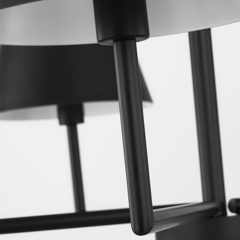 Five Light Chandelier<br /><span style="color:#4AB0CE;">Entrega: 4-10 dias en USA</span><br /><span style="color:#4AB0CE;font-size:60%;">PREGUNTE POR ENTREGA EN PANAMA</span><br />Collection: Ender<br />Finish: Midnight Black