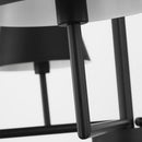 Five Light Chandelier<br /><span style="color:#4AB0CE;">Entrega: 4-10 dias en USA</span><br /><span style="color:#4AB0CE;font-size:60%;">PREGUNTE POR ENTREGA EN PANAMA</span><br />Collection: Ender<br />Finish: Midnight Black