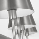 Four Light Linear Chandelier<br /><span style="color:#4AB0CE;">Entrega: 4-10 dias en USA</span><br /><span style="color:#4AB0CE;font-size:60%;">PREGUNTE POR ENTREGA EN PANAMA</span><br />Collection: Ender<br />Finish: Brushed Nickel