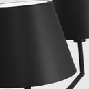 Visual Comfort Studio - DJC1274MBK - Four Light Linear Chandelier - Ender - Midnight Black