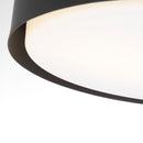 Visual Comfort Studio - DJF1042MBK - Two Light Flush Mount - Dartmore - Midnight Black