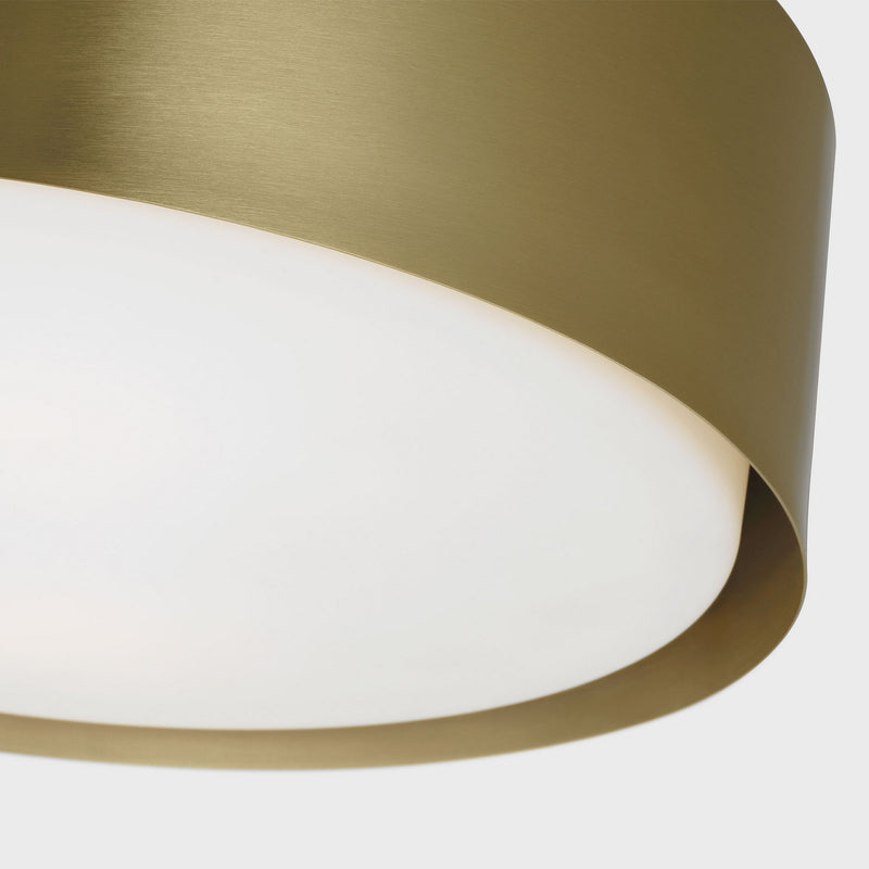 Visual Comfort Studio - DJF1042SB - Two Light Flush Mount - Dartmore - Satin Brass