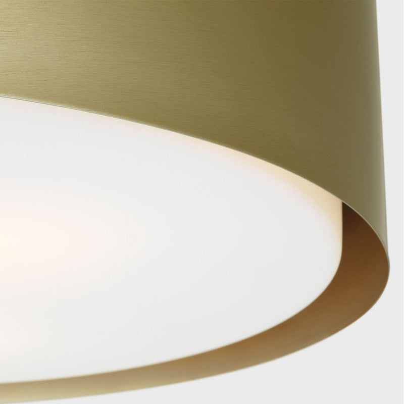 Visual Comfort Studio - DJF1063SB - Three Light Flush Mount - Dartmore - Satin Brass