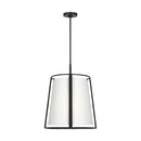 Two Light Pendant<br /><span style="color:#4AB0CE;">Entrega: 4-10 dias en USA</span><br /><span style="color:#4AB0CE;font-size:60%;">PREGUNTE POR ENTREGA EN PANAMA</span><br />Collection: Cortes<br />Finish: Midnight Black