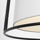 Two Light Pendant<br /><span style="color:#4AB0CE;">Entrega: 4-10 dias en USA</span><br /><span style="color:#4AB0CE;font-size:60%;">PREGUNTE POR ENTREGA EN PANAMA</span><br />Collection: Cortes<br />Finish: Midnight Black