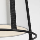 One Light Pendant<br /><span style="color:#4AB0CE;">Entrega: 4-10 dias en USA</span><br /><span style="color:#4AB0CE;font-size:60%;">PREGUNTE POR ENTREGA EN PANAMA</span><br />Collection: Cortes<br />Finish: Midnight Black