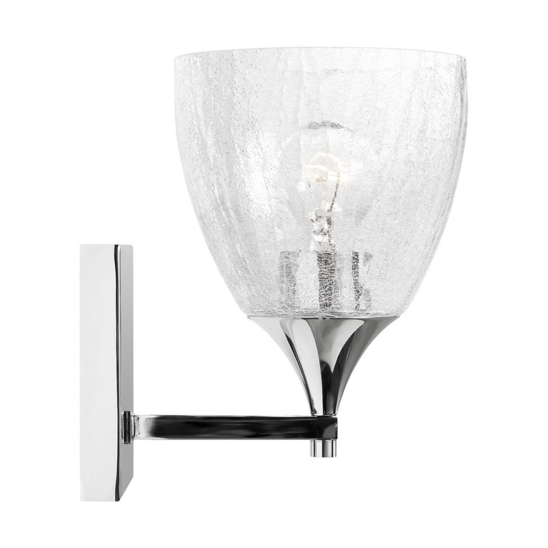 One Light Wall Sconce<br /><span style="color:#4AB0CE;">Entrega: 4-10 dias en USA</span><br /><span style="color:#4AB0CE;font-size:60%;">PREGUNTE POR ENTREGA EN PANAMA</span><br />Collection: Toffino<br />Finish: Chrome