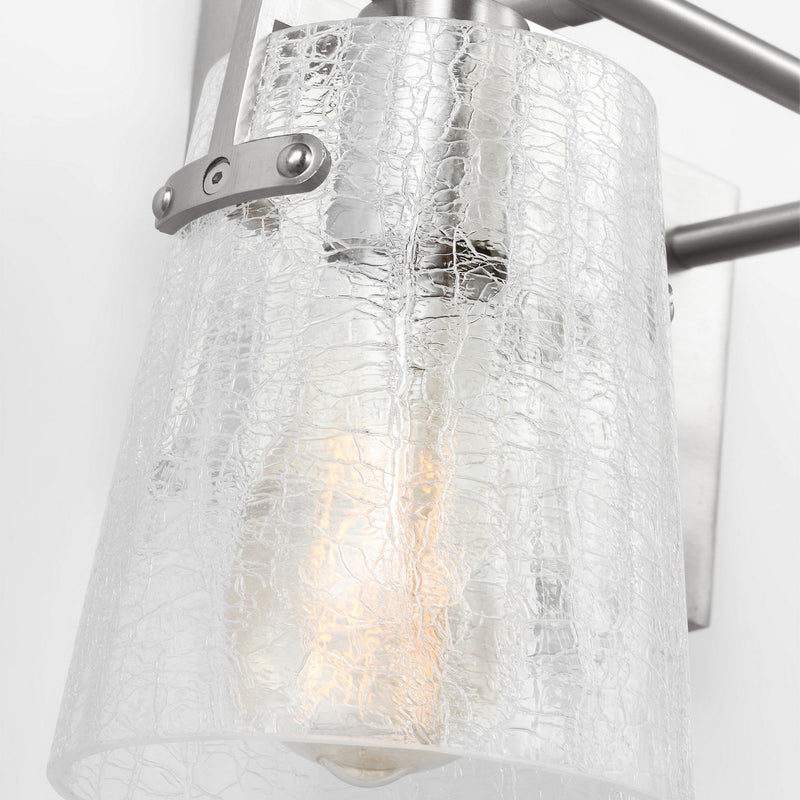 Four Light Vanity<br /><span style="color:#4AB0CE;">Entrega: 4-10 dias en USA</span><br /><span style="color:#4AB0CE;font-size:60%;">PREGUNTE POR ENTREGA EN PANAMA</span><br />Collection: Crofton<br />Finish: Brushed Nickel