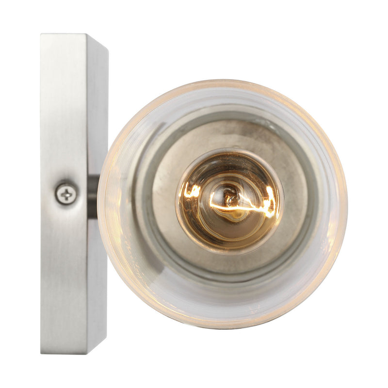 Two Light Wall Sconce<br /><span style="color:#4AB0CE;">Entrega: 4-10 dias en USA</span><br /><span style="color:#4AB0CE;font-size:60%;">PREGUNTE POR ENTREGA EN PANAMA</span><br />Collection: Sarita<br />Finish: Brushed Nickel