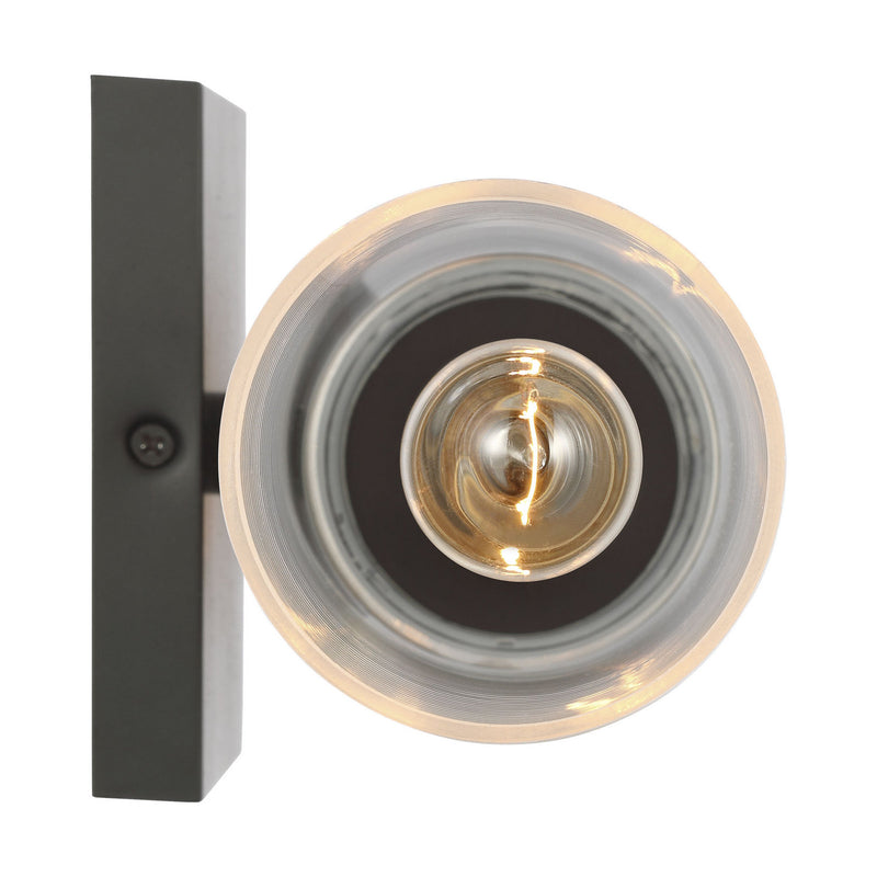 Two Light Wall Sconce<br /><span style="color:#4AB0CE;">Entrega: 4-10 dias en USA</span><br /><span style="color:#4AB0CE;font-size:60%;">PREGUNTE POR ENTREGA EN PANAMA</span><br />Collection: Sarita<br />Finish: Midnight Black