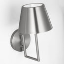 One Light Wall Sconce<br /><span style="color:#4AB0CE;">Entrega: 4-10 dias en USA</span><br /><span style="color:#4AB0CE;font-size:60%;">PREGUNTE POR ENTREGA EN PANAMA</span><br />Collection: Ender<br />Finish: Brushed Nickel